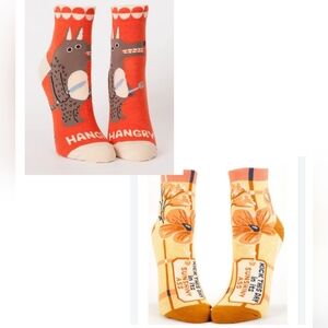 Blue Q Novelty Ankle Sock Bundle